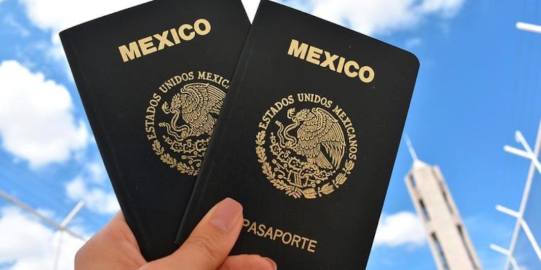 Pasaporte mexicano.