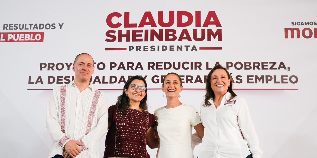 Claudia Sheinbaum busca ser la primera presidenta en México.