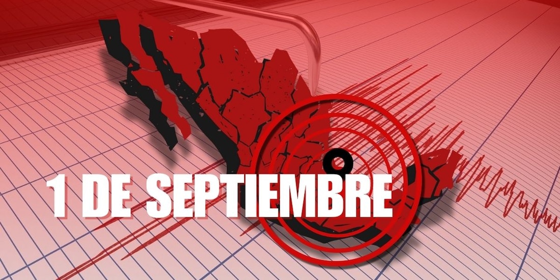 Esta es la actividad sísmica de hoy, 1 de septiembre.