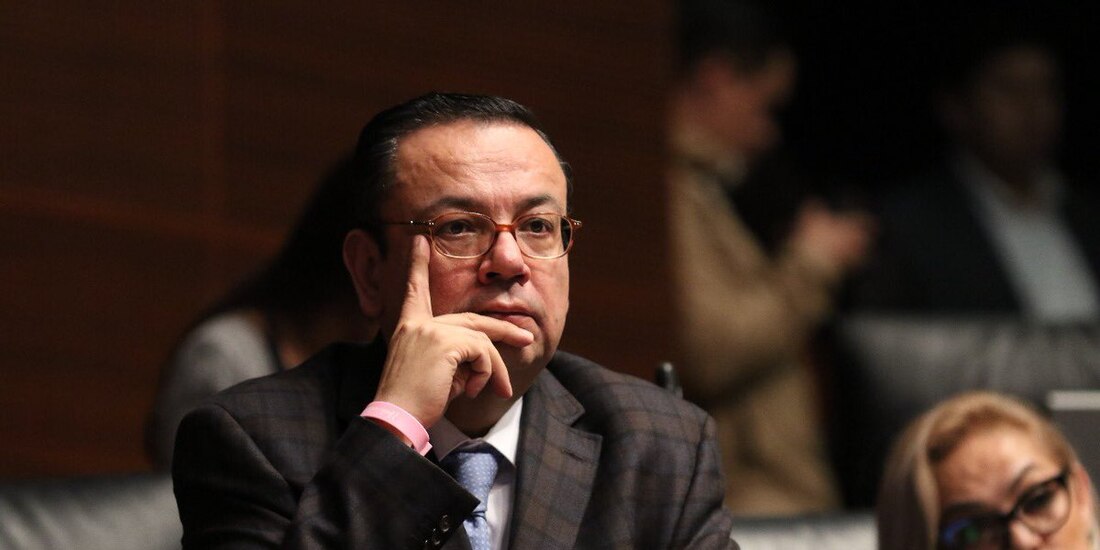 El senador de Morena, Germán Martínez.