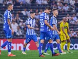 Jugadores de Monterrey tras la eliminación en Concachampions ante Columbus Crew