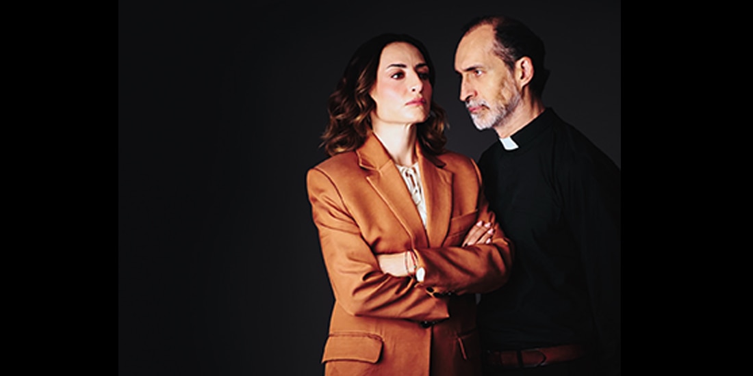 Marimar Vega y Bruno Bichir, al dar vida a sus personajes.