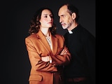Marimar Vega y Bruno Bichir, al dar vida a sus personajes.
