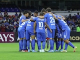 Jugadores de Cruz Azul, previo a su duelo de Concachampions.