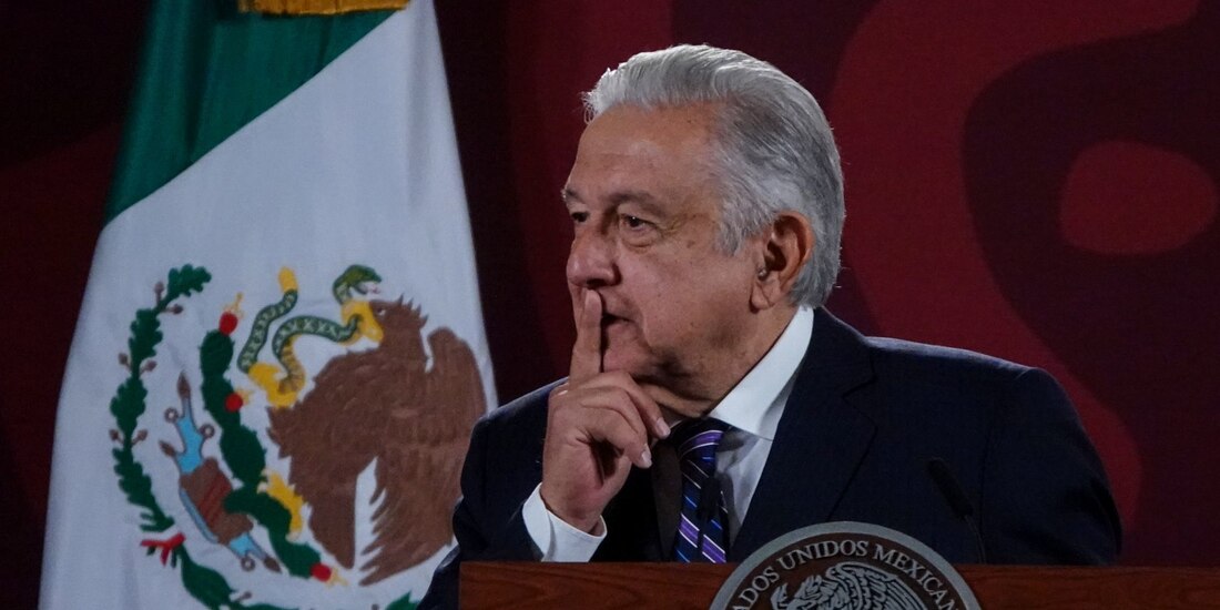AMLO ofreció este martes 22 de marzo conferencia de prensa desde Palacio Nacional, en la CDMX.