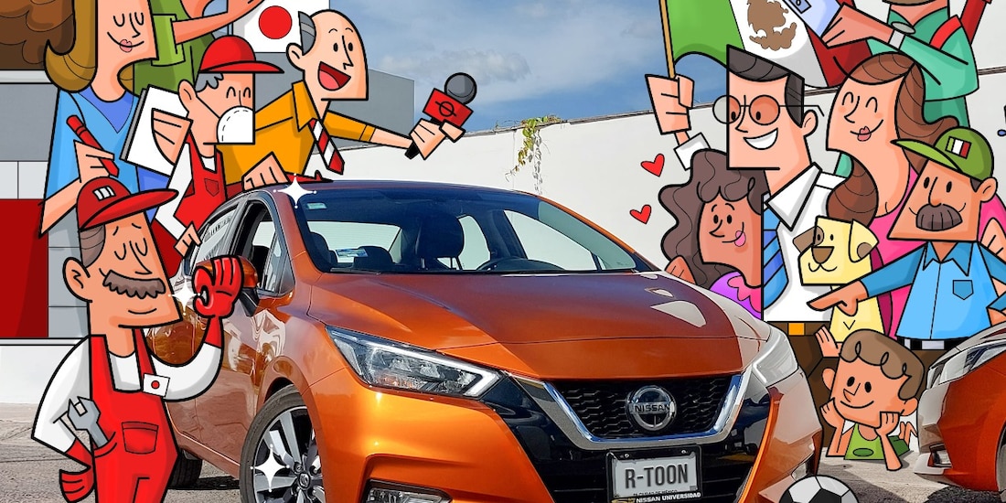 Nissan Versa es orgullosamente producido en México en la planta de Aguascalientes A1.