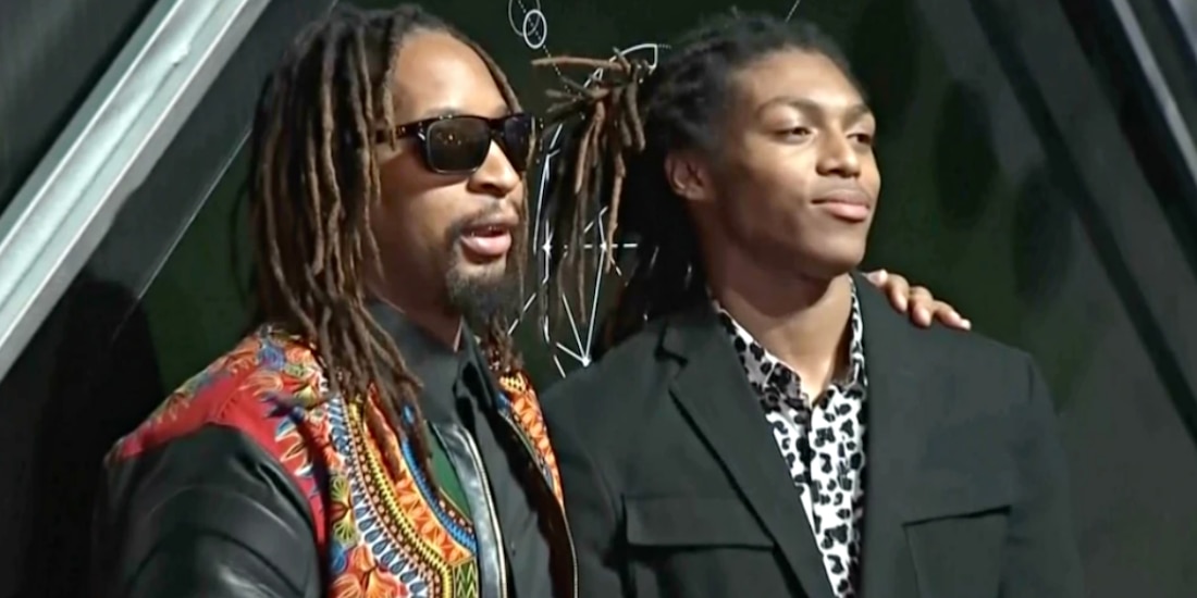 Lil Jon junto a su hijo DJ Young