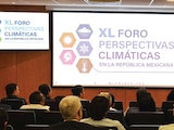 XL FORO Perspectivas Climáticas en la República Mexicana que se llevó a cabo en la máxima casa de estudios, ayer.
