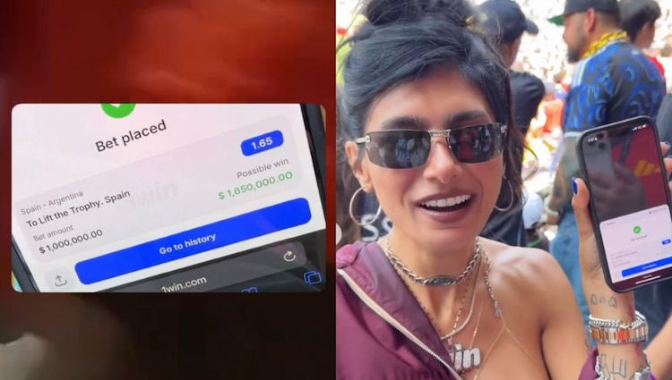 Mia Khalifa gana una fortuna por apostarle a España