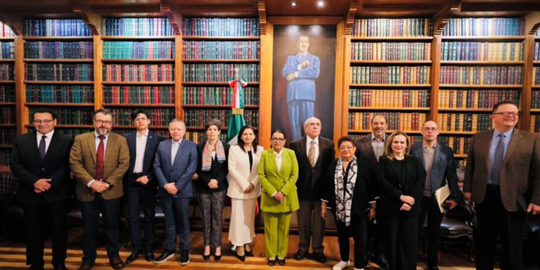 El encuentro sostenido este jueves.