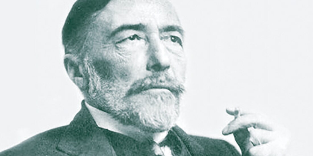 Joseph Conrad (1857-1924), de origen polaco, trabajó como marinero mercante en navíos franceses e ingleses.