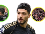 Raúl Jiménez recibió una impresionante ovación de los aficionados del Wolverhampton.