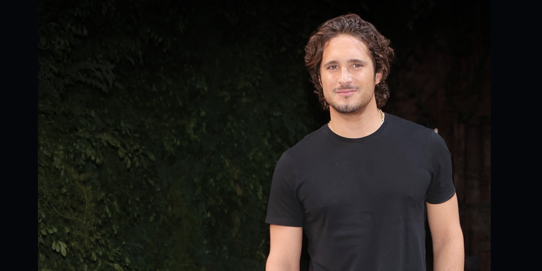 El actor Diego Boneta, el domingo en Morelia