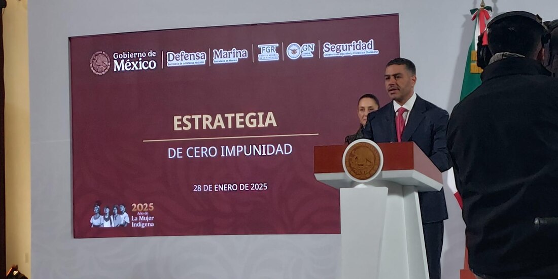 El titular de la Secretaría de Seguridad y Protección Ciudadana, Omar García Harfuch