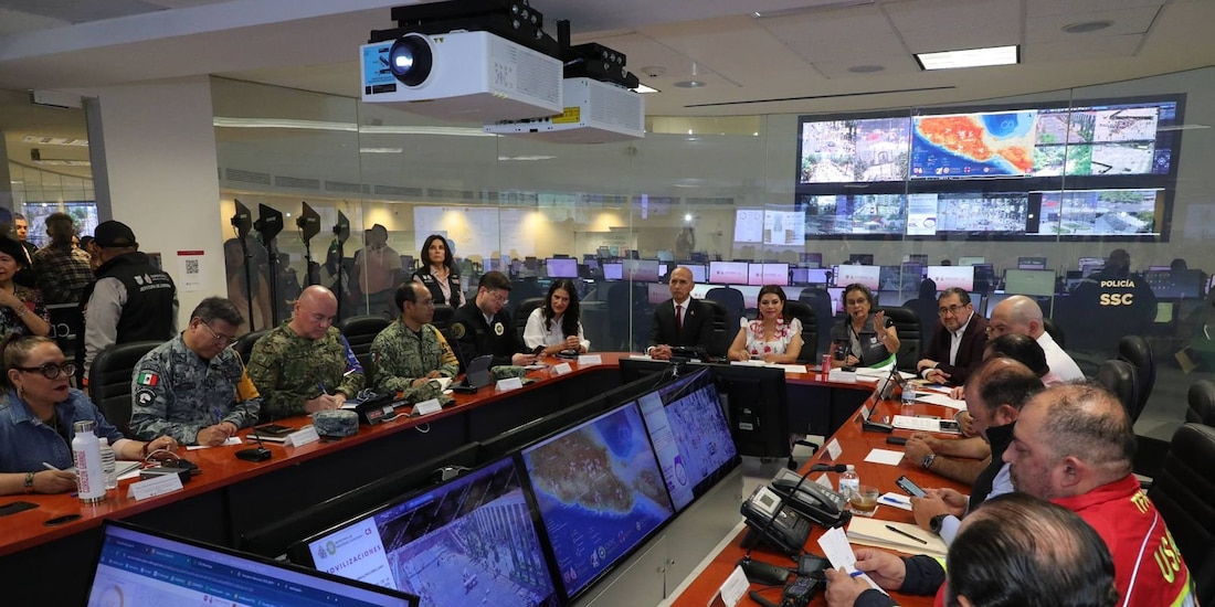 Simulacro Nacional en CDMX