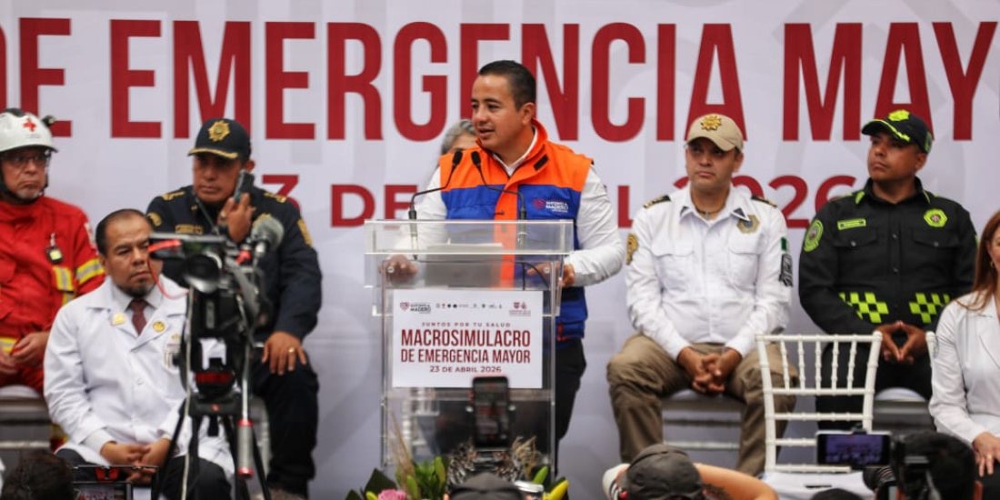 Gustavo A. Madero coordina a hospitales en simulacro y fortalece respuesta ante emergencias.