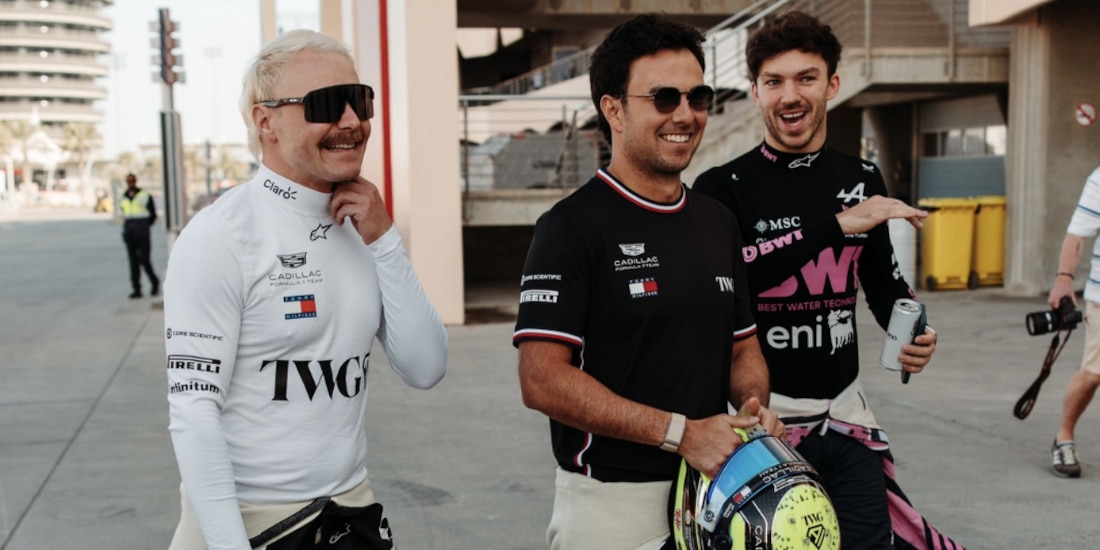 Valtteri Bottas habla del trabajo de Checo Pérez.