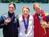 Las imágenes del día │Los condecorados mexicanos celebran sus conquistas en Santo Domingo 2026