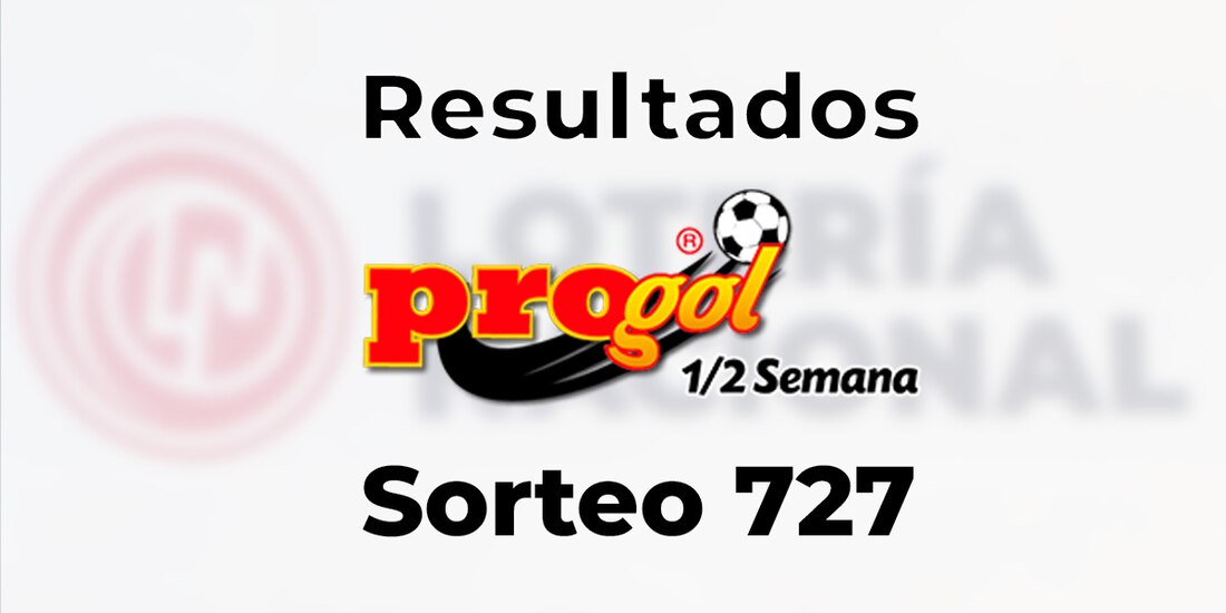 Resultados del Progol Media Semana 727 checa la quiniela ganadora.