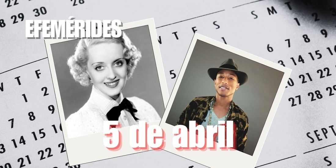 Estas son las efemérides de hoy, 5 de abril.
