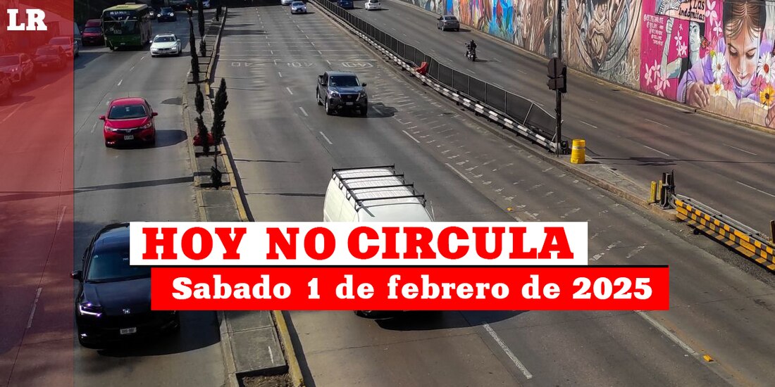 Te contamos cómo aplica el Hoy No Circula este sábado 1 de febrero en la Ciudad de México y el Estado de México.