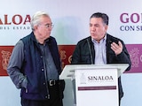El gobernador Rubén Rocha y el senador Enrique Inzunza, en imagen de archivo.
