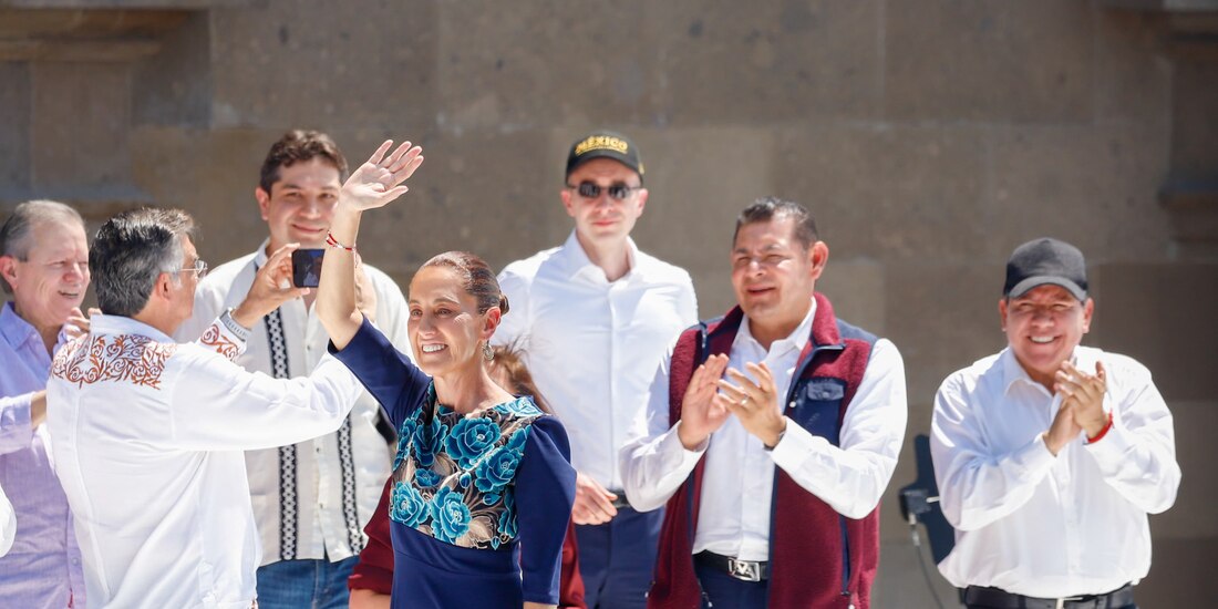 Sheinbaum y Armenta refuerzan la alianza entre el gobierno federal y Puebla para fortalecer a productores locales.