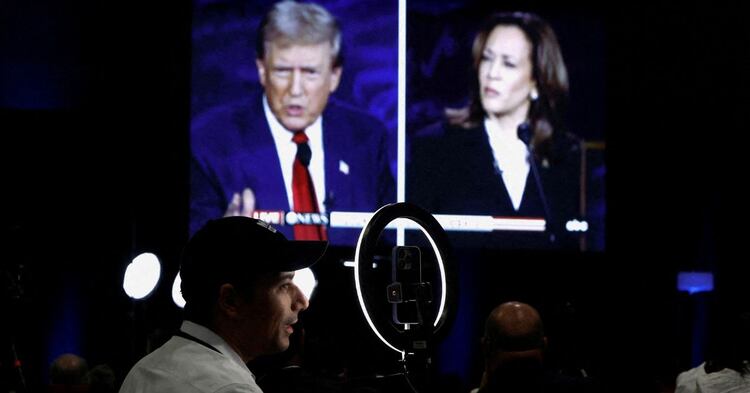 Donald Trump y Kamala Harris se enfrentan en las elecciones.