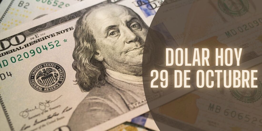 Precio del dólar hoy martes 29 de octubre de 2024.