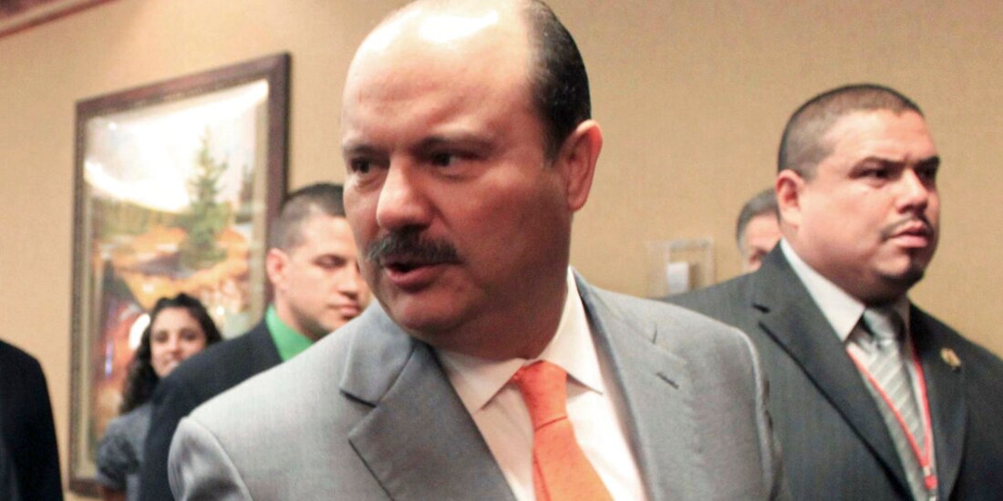César Duarte, exgobernador de Chihuahua.
