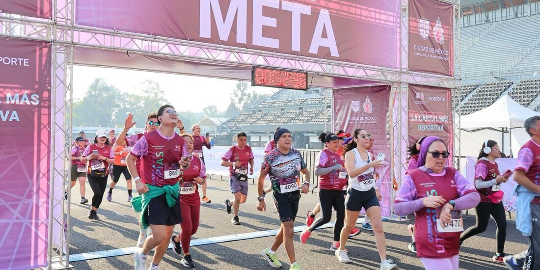 Carrera Utopías 8k 2025 de la Ciudad de México.