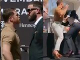 "Canelo" Álvarez y Caleb Plant se agarraron a golpes en su primer carero