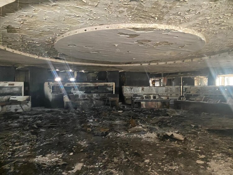 Las llamas consumieron toda la infraestructura en el Centro de Control del Metro de la CDMX