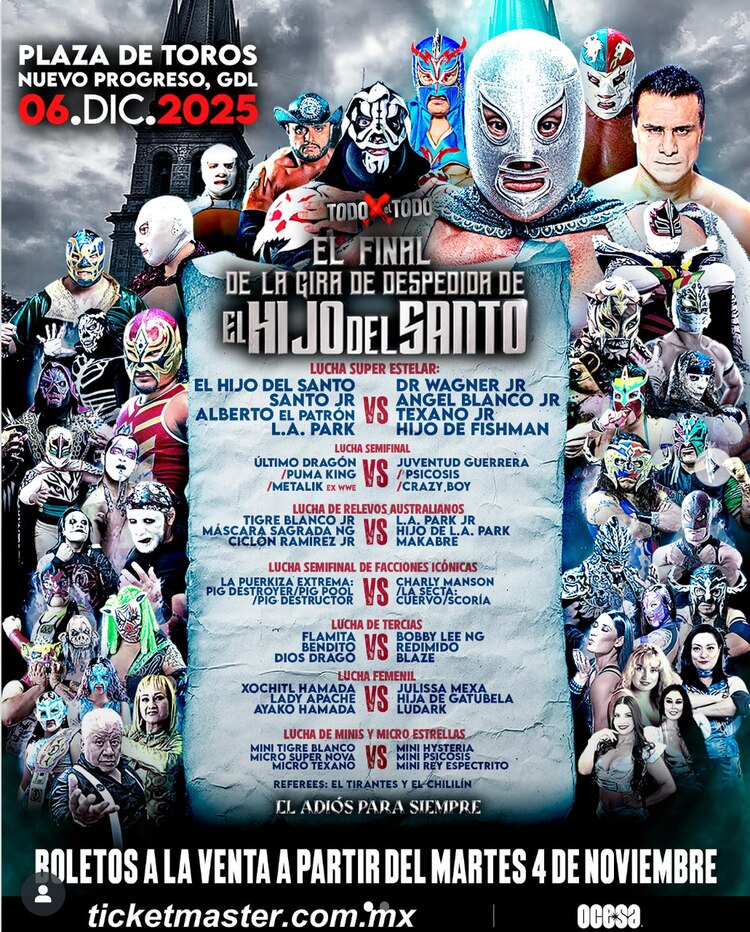 Eventos de El Patrón anunciados antes de la final de La Granja VIP