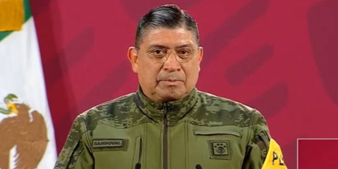 El titular de la Sedena, Luis Cresencio Sandoval, informó que tenía COVID-19.