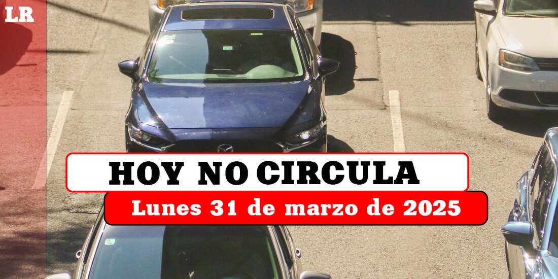 Revisa en La Razón qué autos no pueden circular este lunes 31 de marzo en la Ciudad de México y el Estado de México.