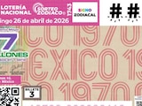 Lotería Nacional y Panini presentan billetes 3 y 4 que forman parte del álbum Retro de Futbol.