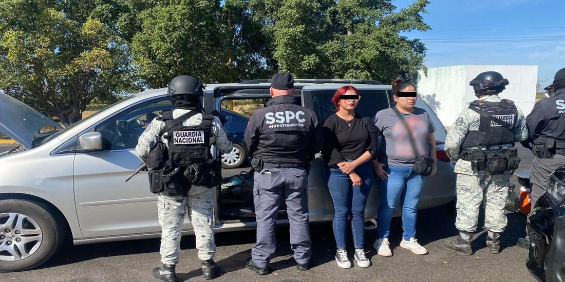 Acción de seguridad en Sinaloa.