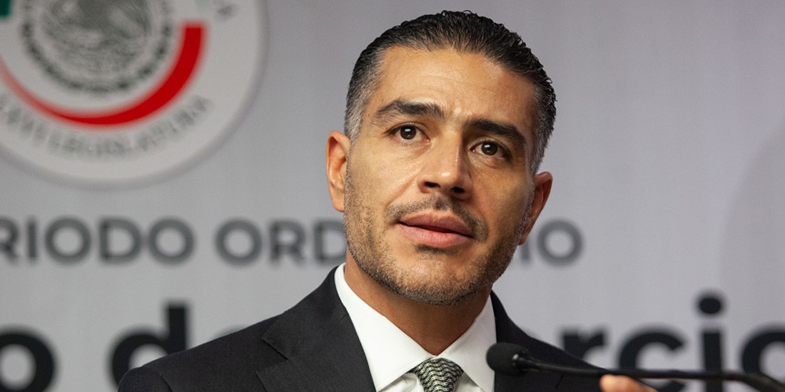 El Secretario de Seguridad, Omar García Harfuch