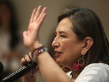 Xóchitl Gálvez, aspirante presidencial por el Frente Amplio por México.