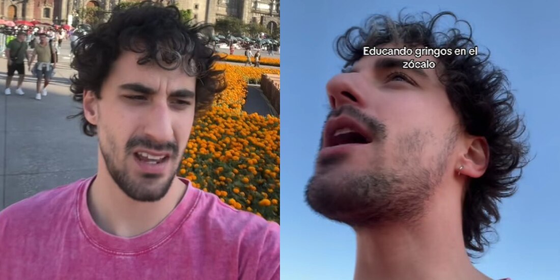 Influencer corrige a extranjeros por el Día de Muertos y se hace vira