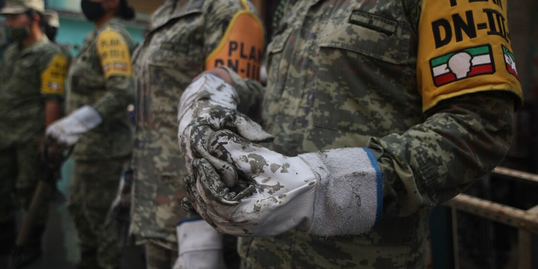 Elementos del Ejército Mexicano de la Sedena.