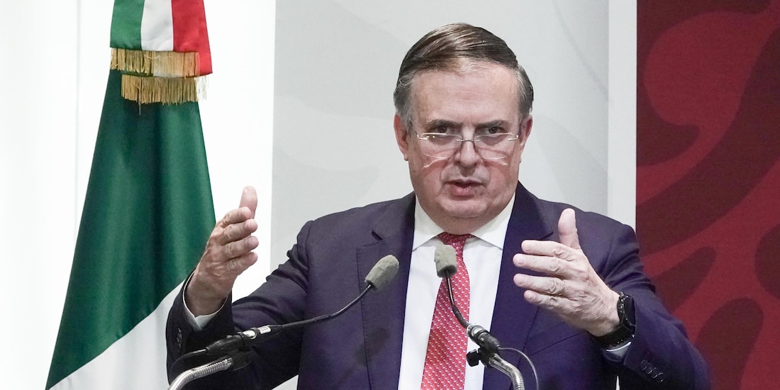 El secretario de Economía, Marcelo Ebrard