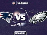 El encuentro entre Patriots y Eagles tiene como sede el Gillette Stadium.