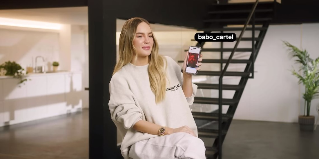 <a href=" ">Belinda exhibe mensajes que se manda con Babo en Instagram</a>