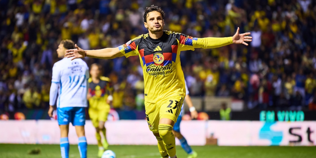 Raphael Veiga se estrena como goleador azulcrema.