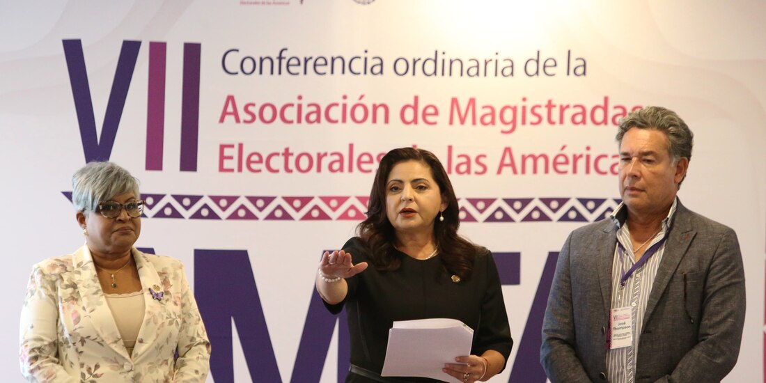 Mónica Soto tomó posesión de la presidencia de la Asociación de Magistradas Electorales de las Américas