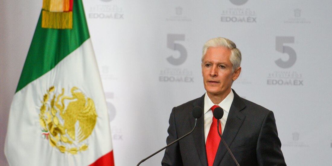 Alfredo Del Mazo rinde su Quinto Informe de Gobierno.