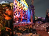El 1 y 2 de noviembre se festeja el Día de Muertos en México.