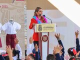 Inicia Evelyn Salgado distribución de más de 600 mil uniformes escolares en Guerrero.